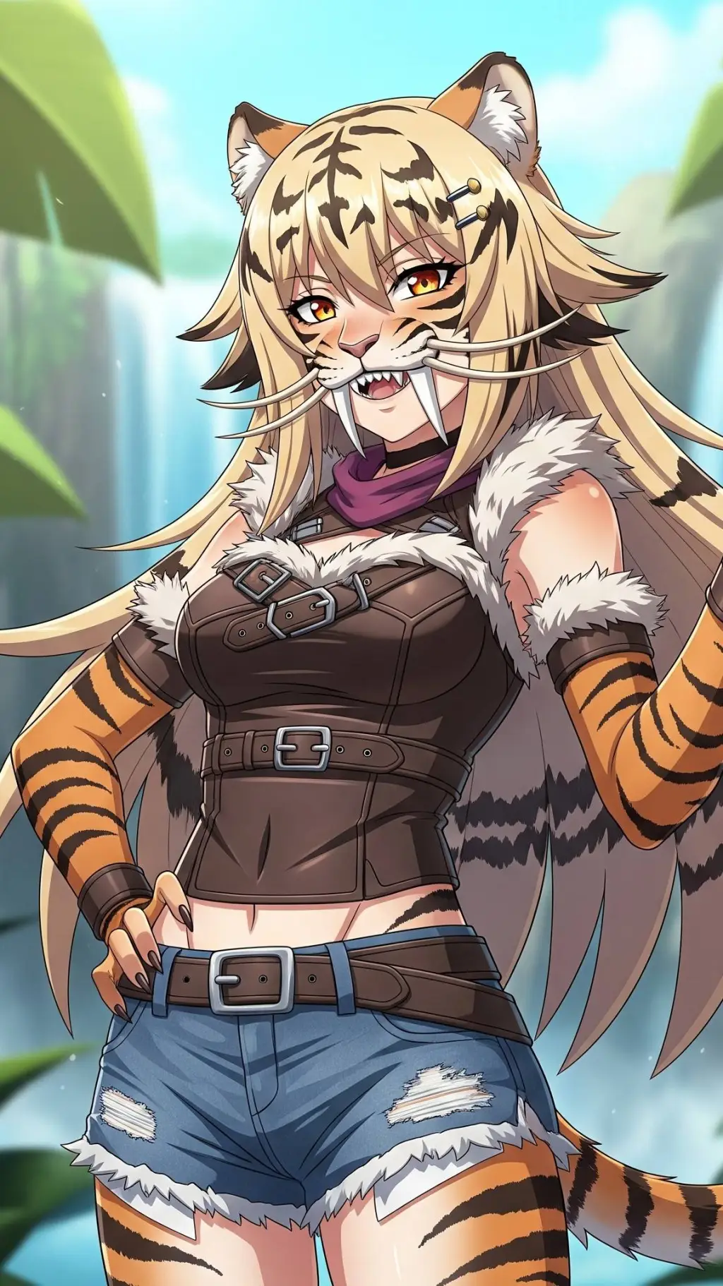 ai character: Leona background