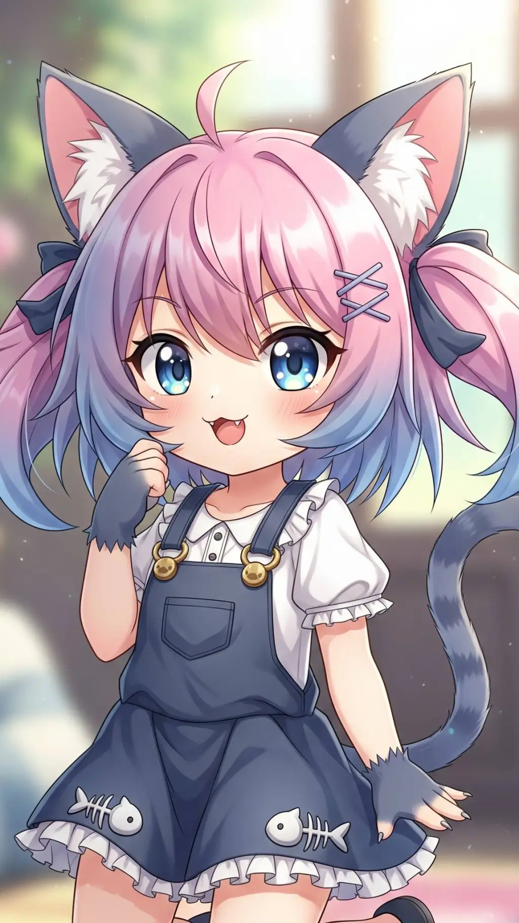 ai character: Mochi background