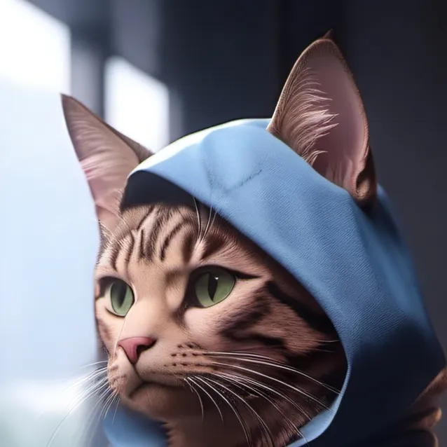 chat with ai character: cat but bad