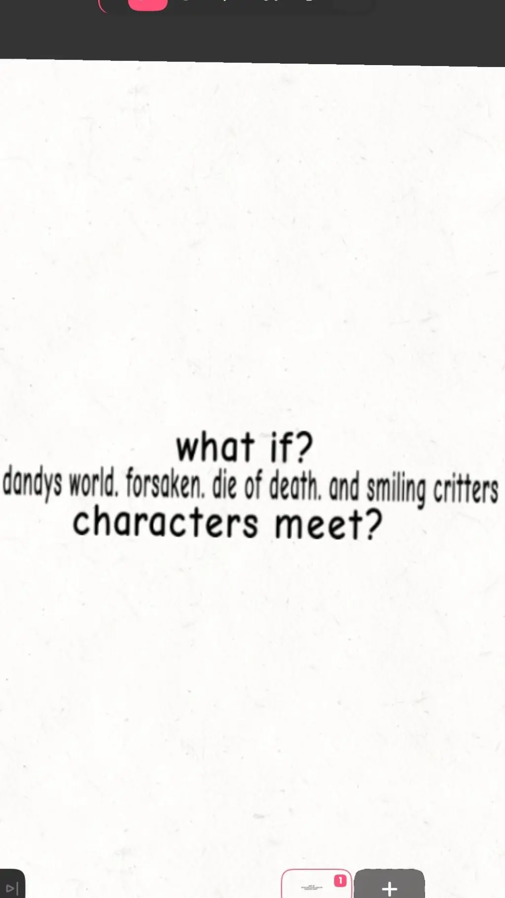 ai character: if fandoms meet background