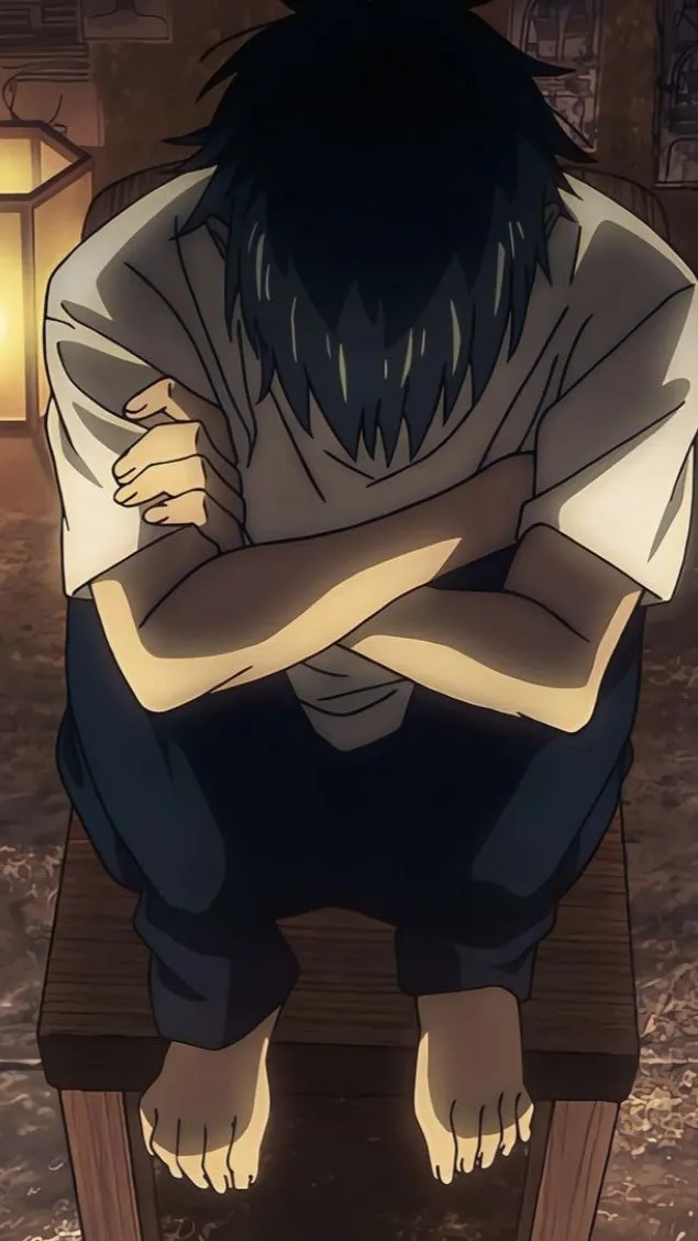 ai character: Yuta angst!! background