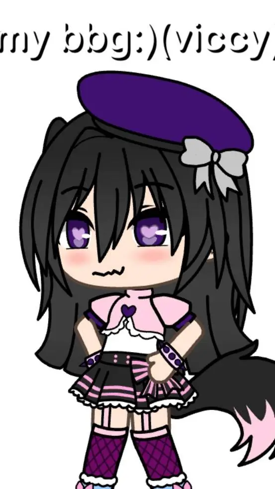 ai character: my gf viccy♡ background