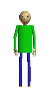 ai character: Baldi(you) background