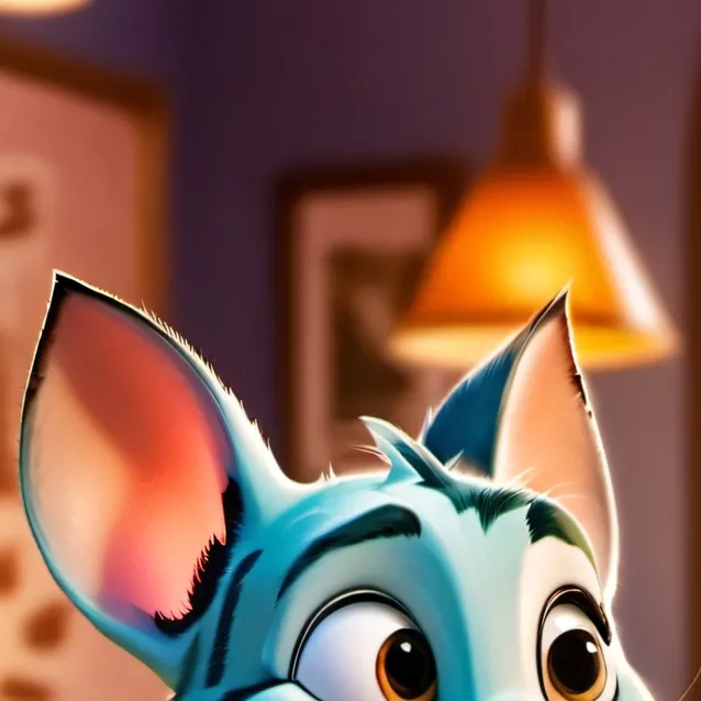 chat with ai character: blue