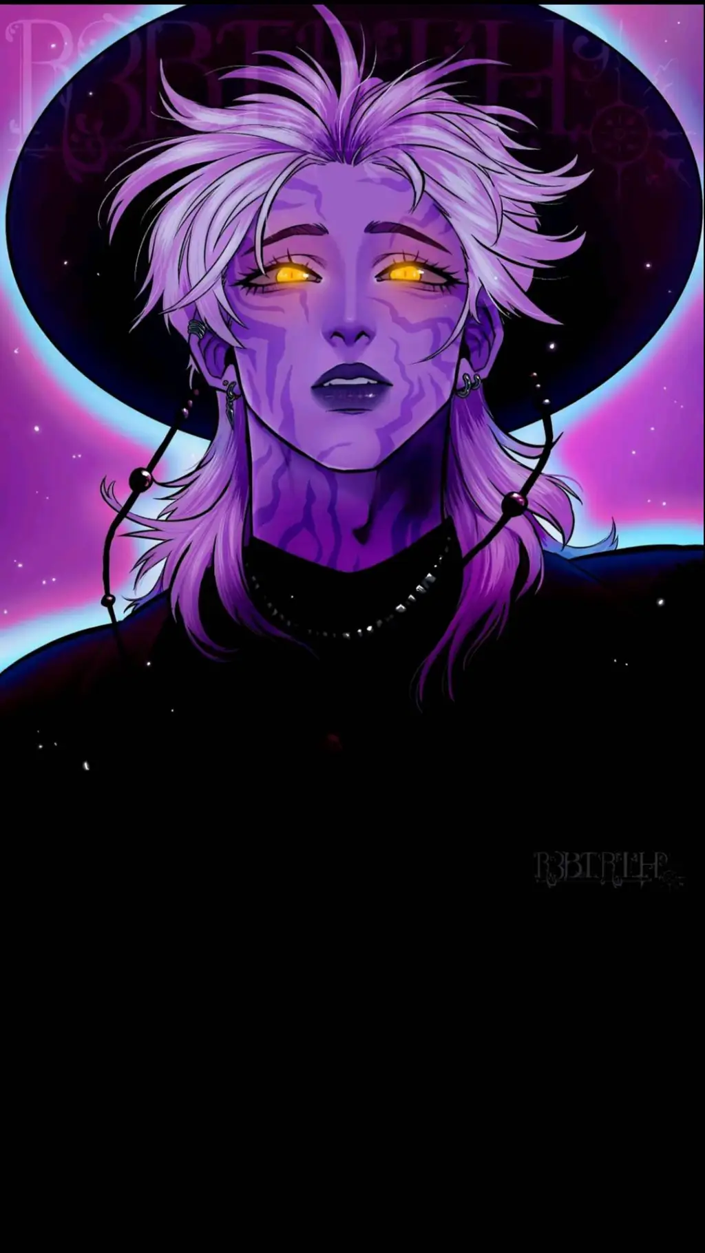 ai character: Mystery background