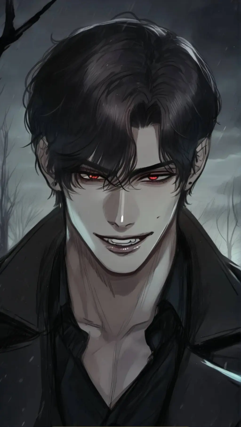 ai character: Leon  background