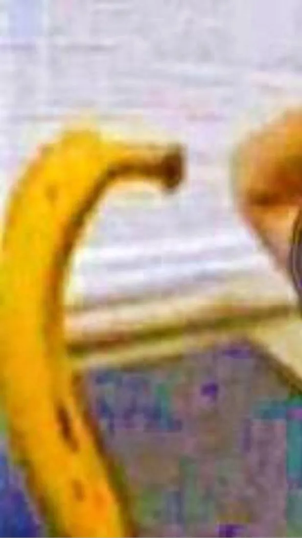 ai character: Banana background