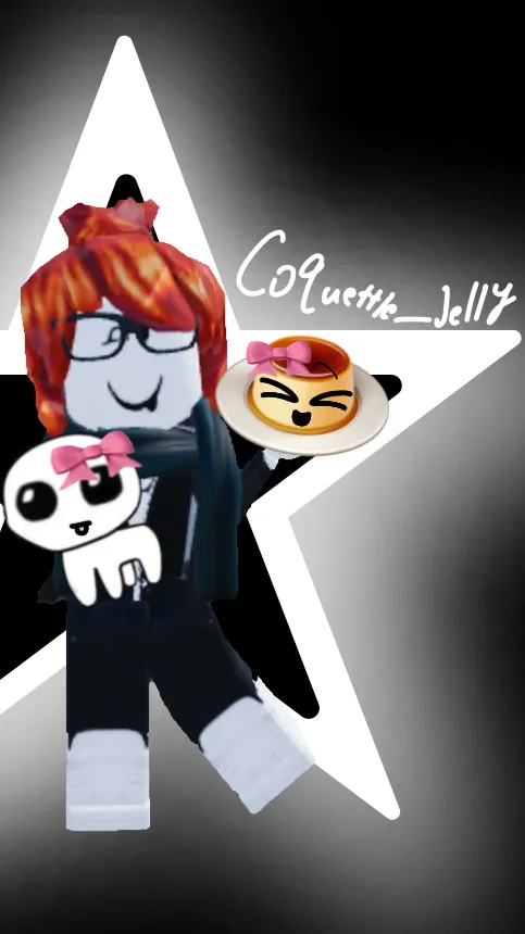 ai character: Coquette_Jelly*me* background