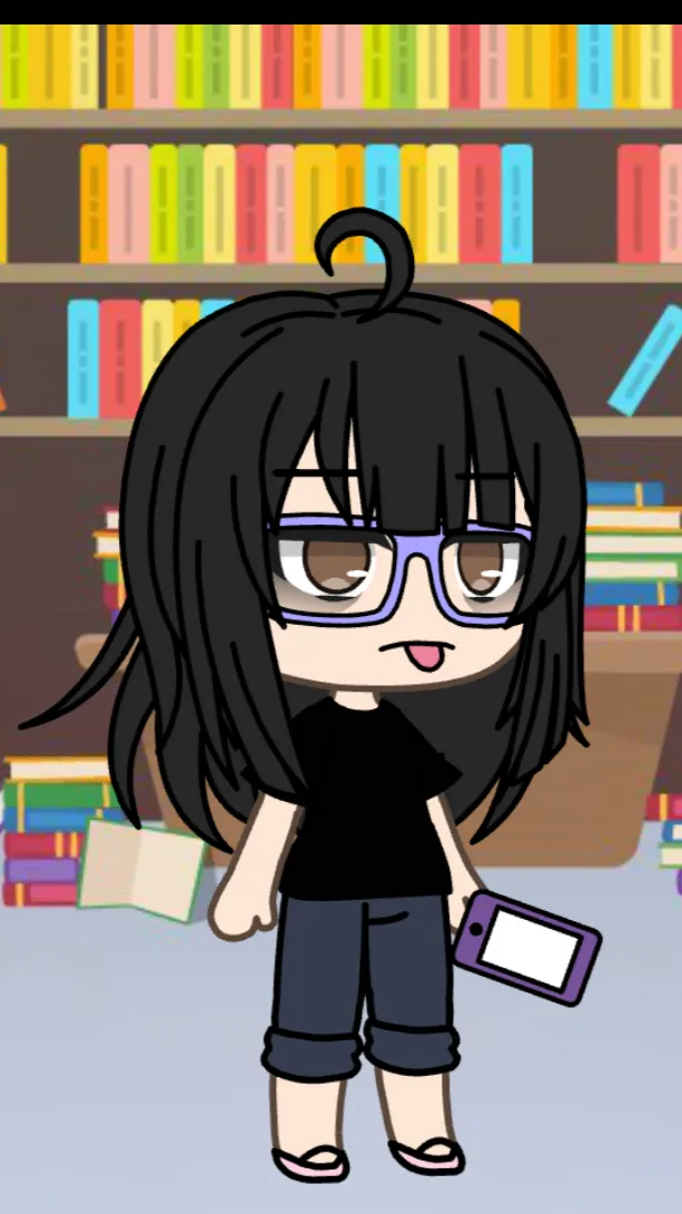 ai character: Amy *me irl* background