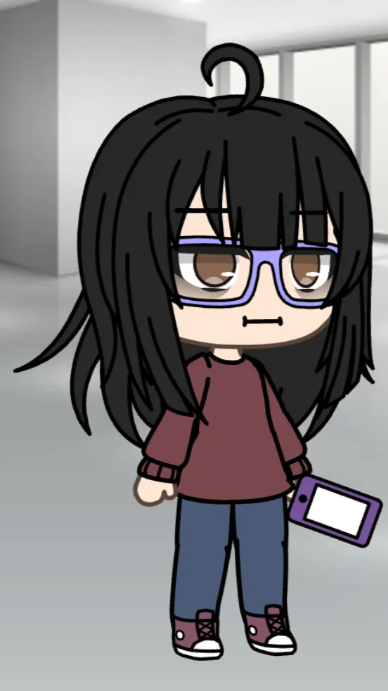 ai character: Amy *me irl* background