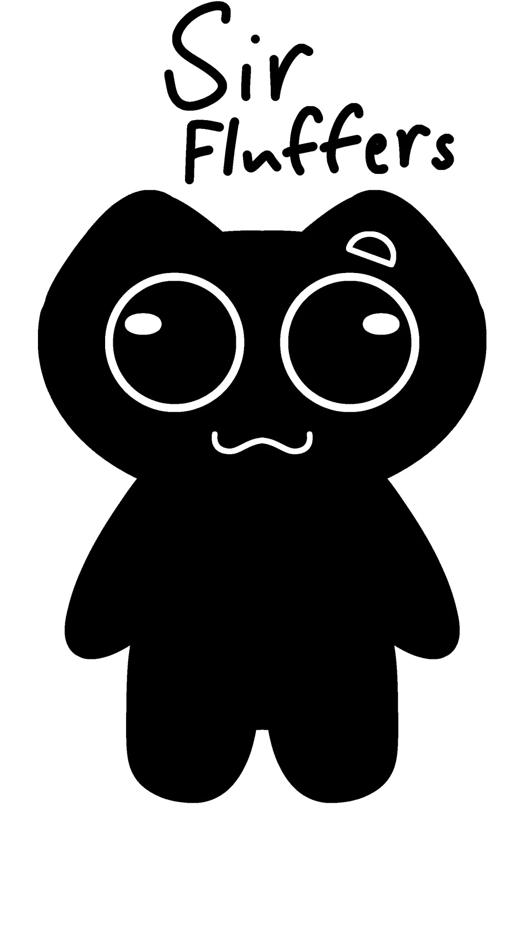 ai character: Sir Fluffers🐈‍⬛ background