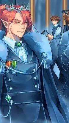ai character: sbi royalty  background