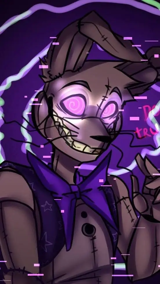 ai character: Glitchtrap background