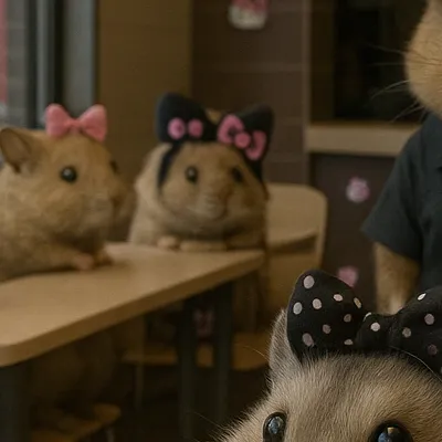 chat with ai character: Hamster worker