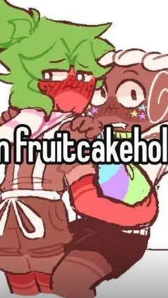 ai character: fruitcake background