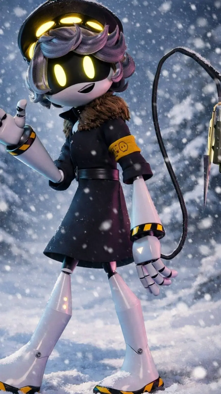 ai character: N (Murder Drones)  background