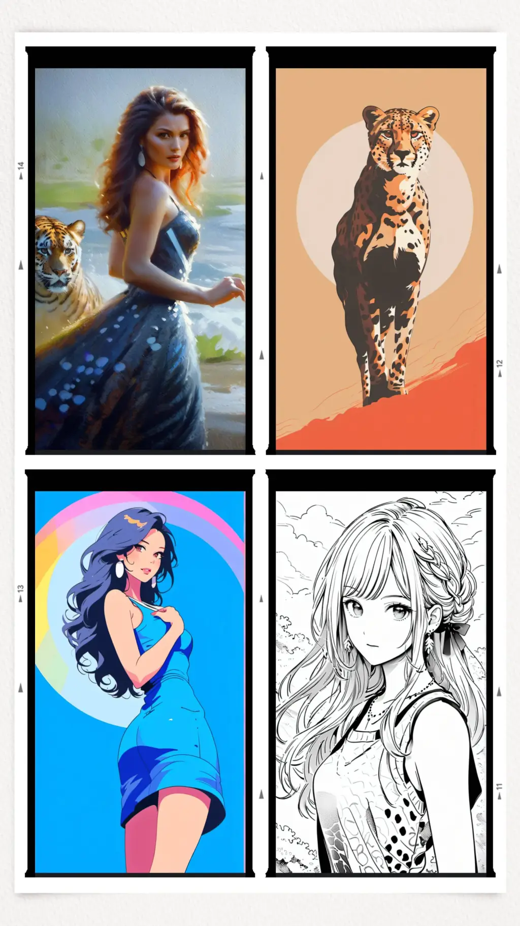 ai character: more randoms background