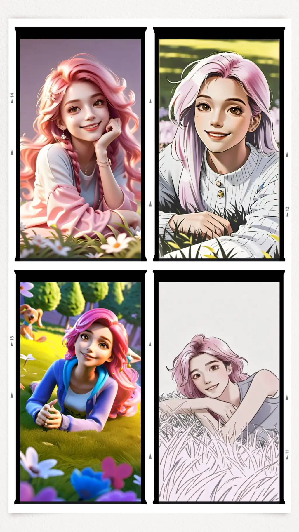 ai character: randoms again background