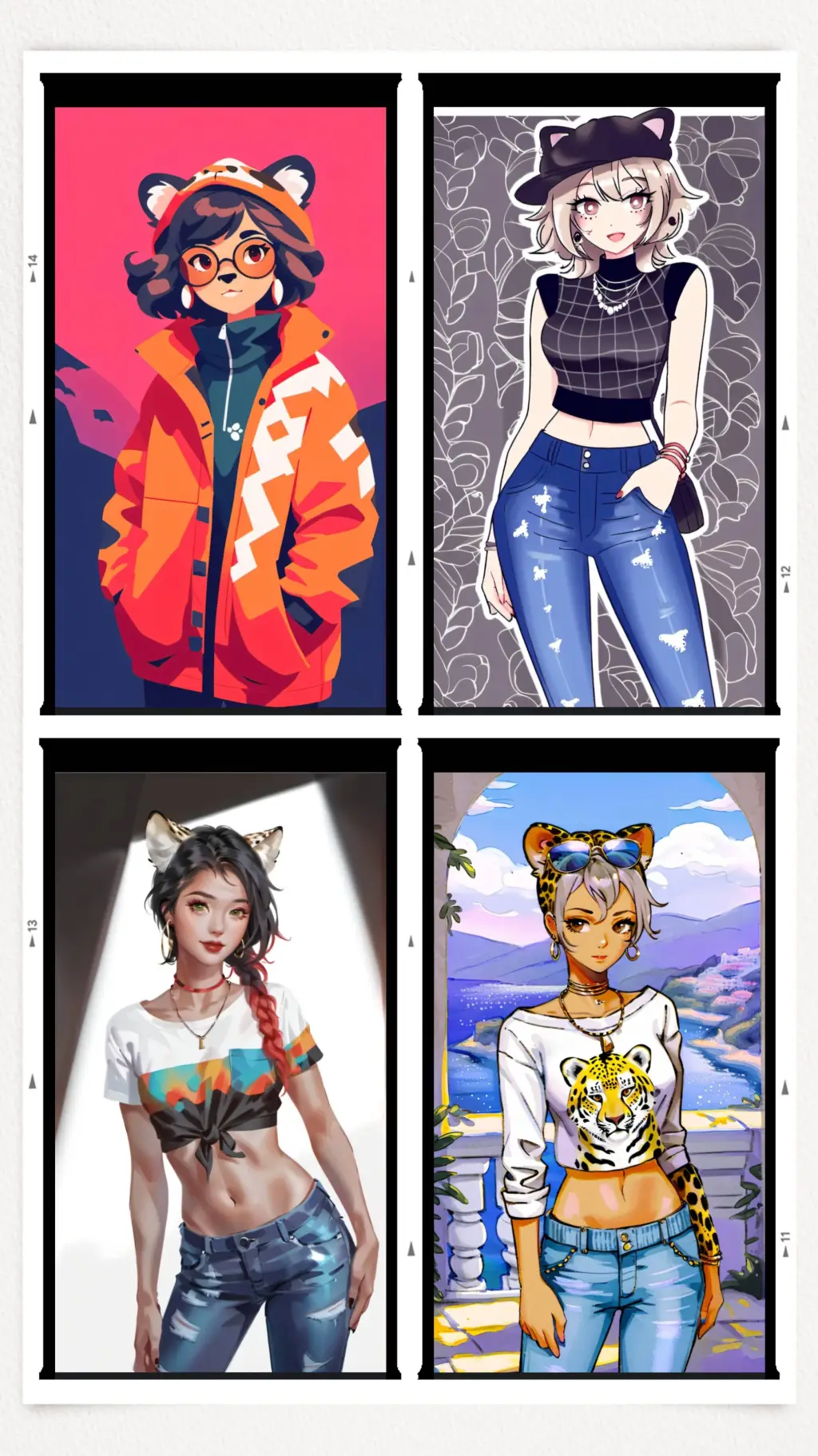 ai character: more randoms lol background
