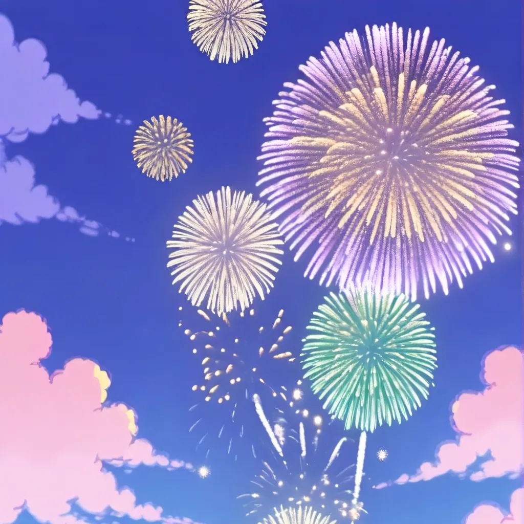 chat with ai character: fireworks