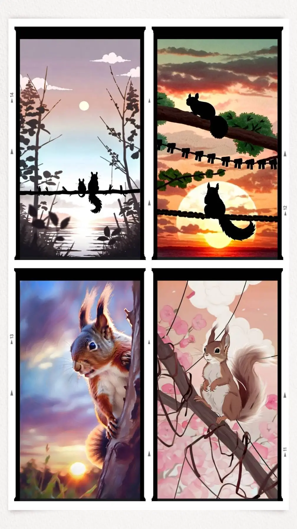 ai character: the squirrels background