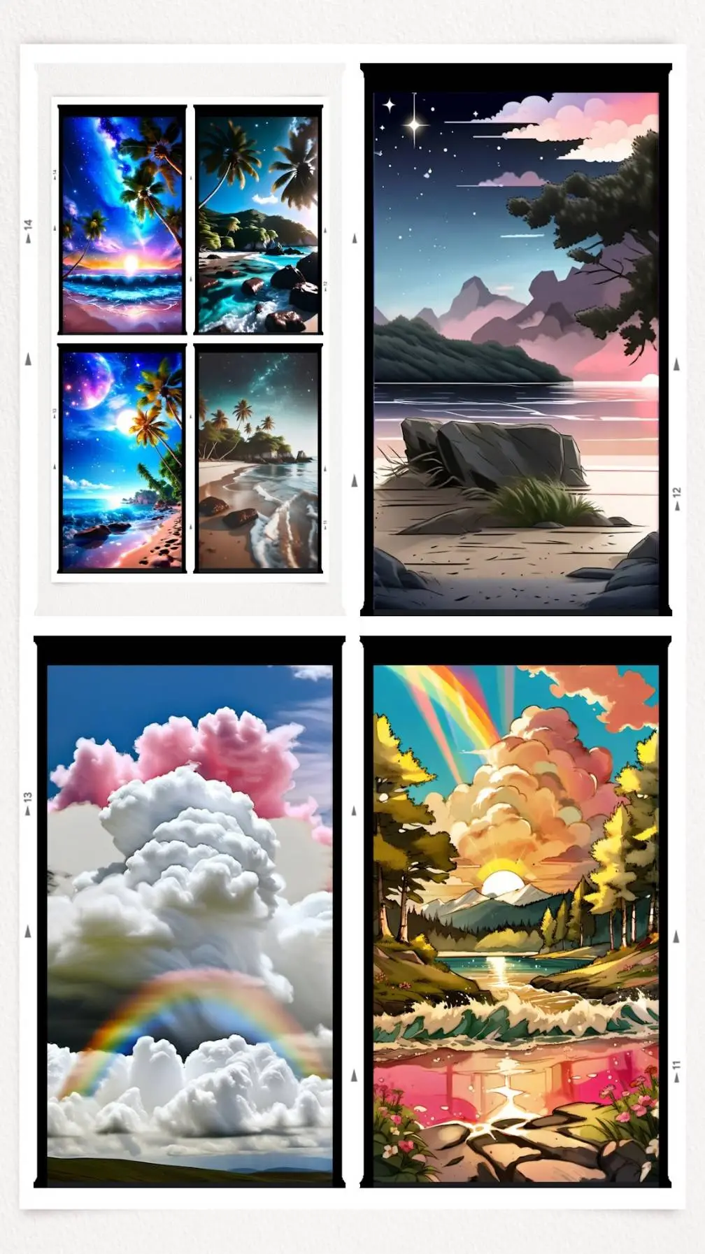 ai character: a dream background