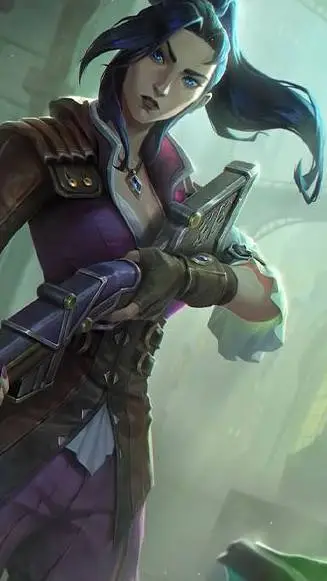 ai character: Caitlyn Kiramman background