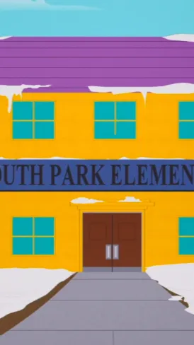 ai character: South Park  background