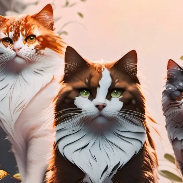 chat with ai character: cat family 