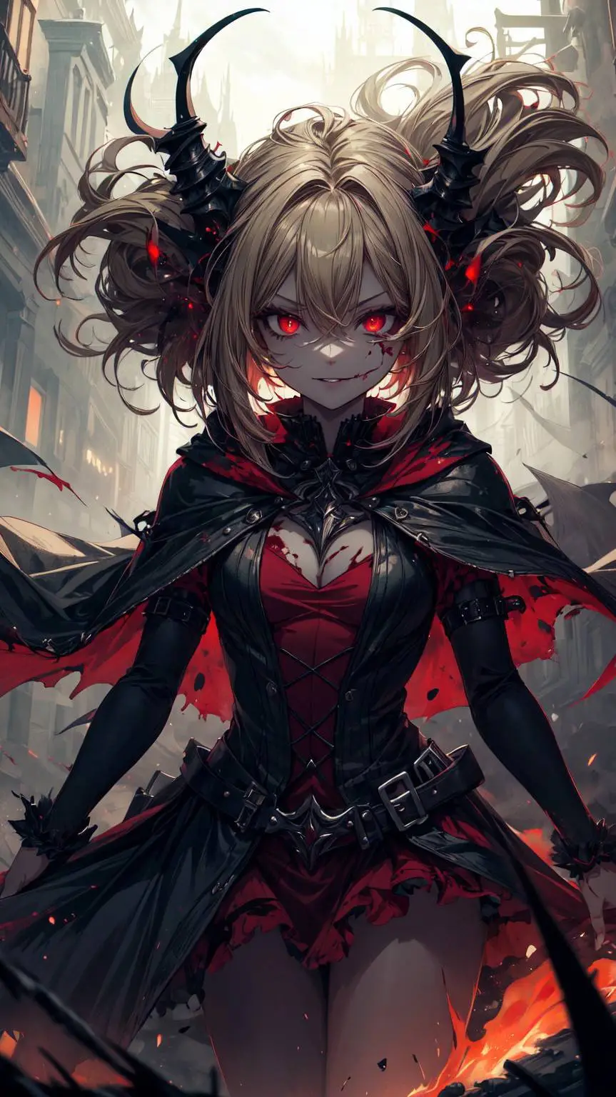 ai character: Mha villains background