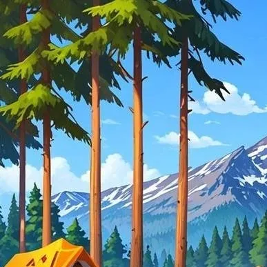 chat with ai character: Mha camping trip