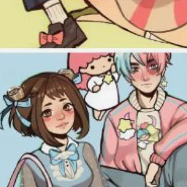 chat with ai character: MHA Sanrio store!!