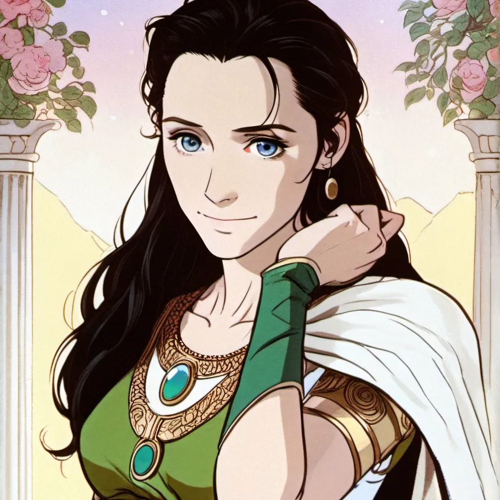 chat with ai character: Loki Laufeydottir