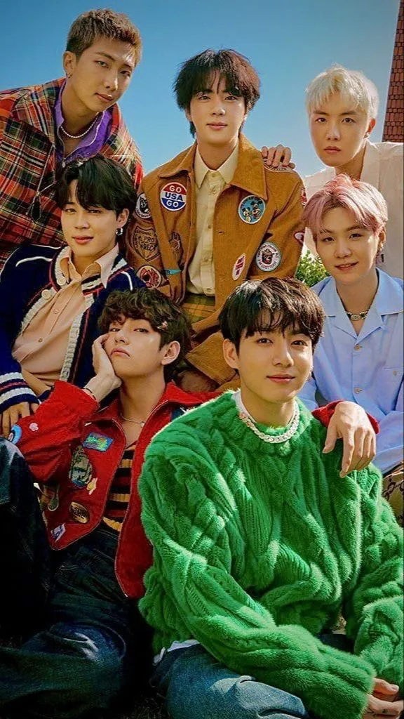 ai character: BTS background