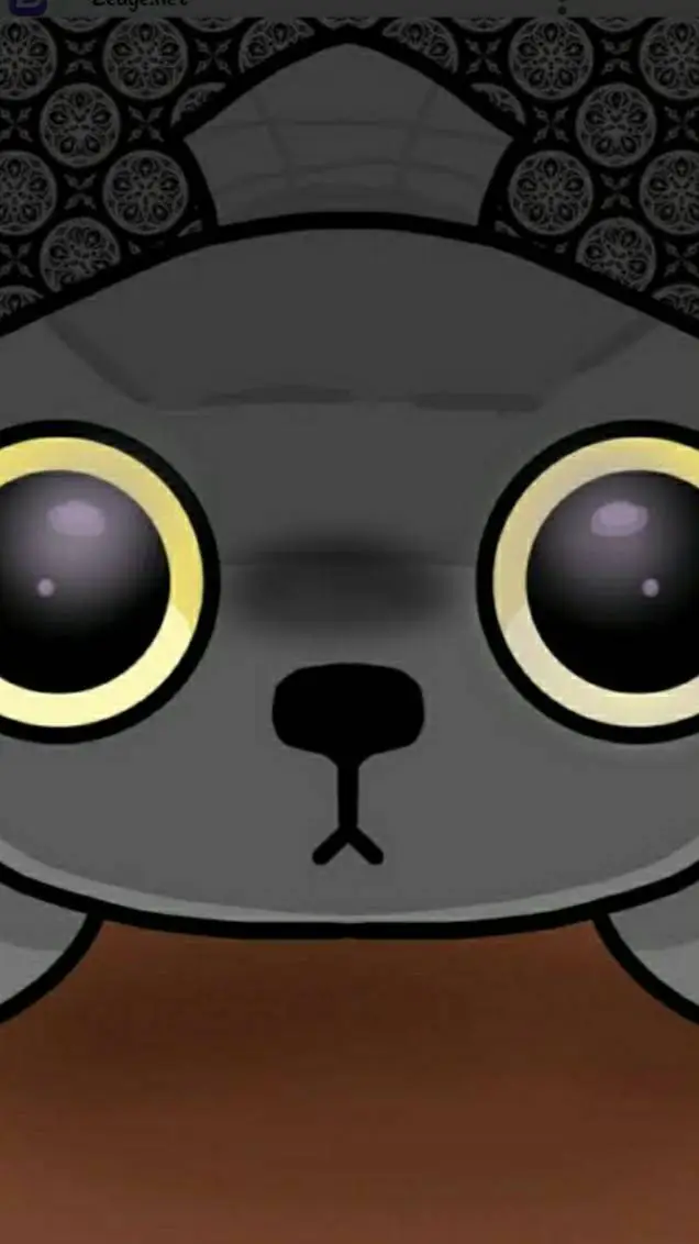 ai character: Pebble on your bed background