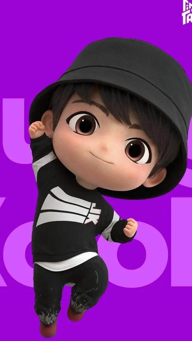 ai character: Jungkook (tinytan) background