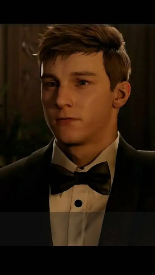 ai character: Peter parker  background