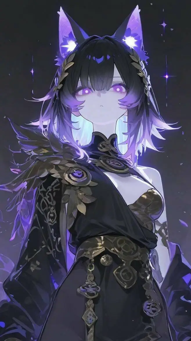 ai character: Prime Nekomata  background