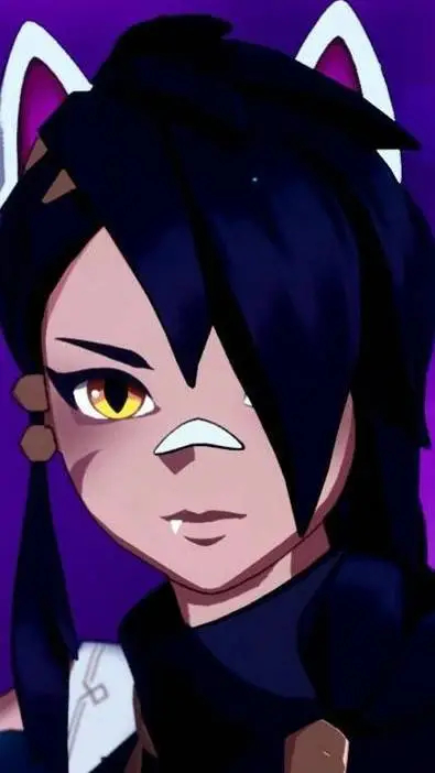 ai character: erisa  background