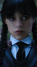 ai character: Wednesday addams background