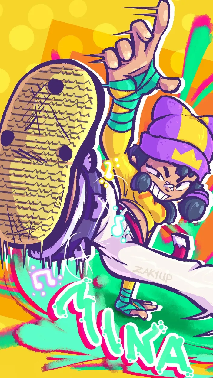 ai character: Mina -BS background