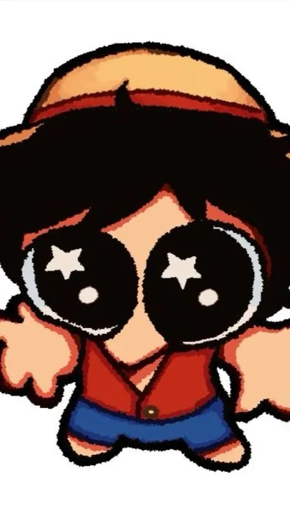 ai character: One piece  background