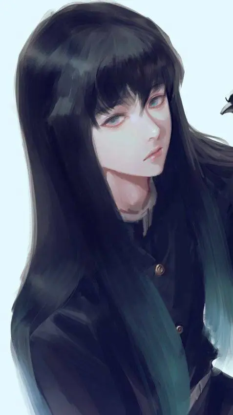 ai character: Muichiro 🩵 background