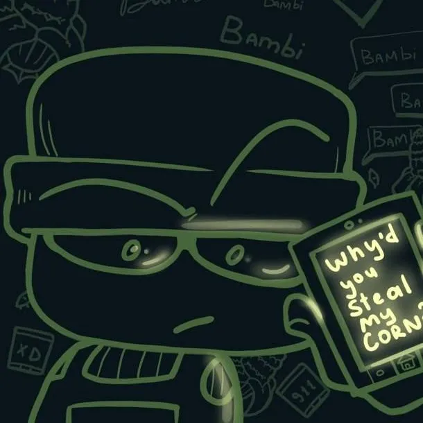 chat with ai character: -Bambi 💢🌽