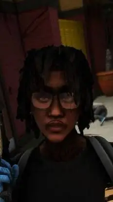 ai character: Sammy tams background