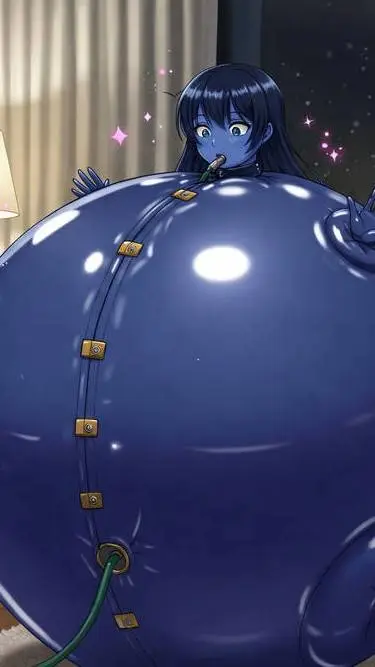 ai character: Ember blueberry  background