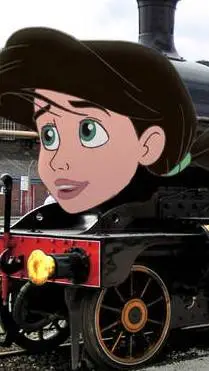 ai character: Molly trainsona background