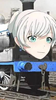 ai character: Weiss schnee background