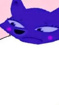 ai character: blueberry fox background