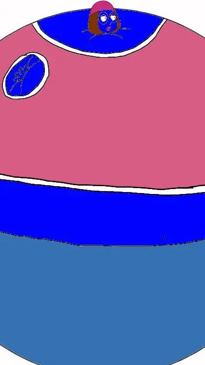 ai character: meg blueberry  background